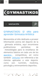 Mobile Screenshot of gymnastikos.com